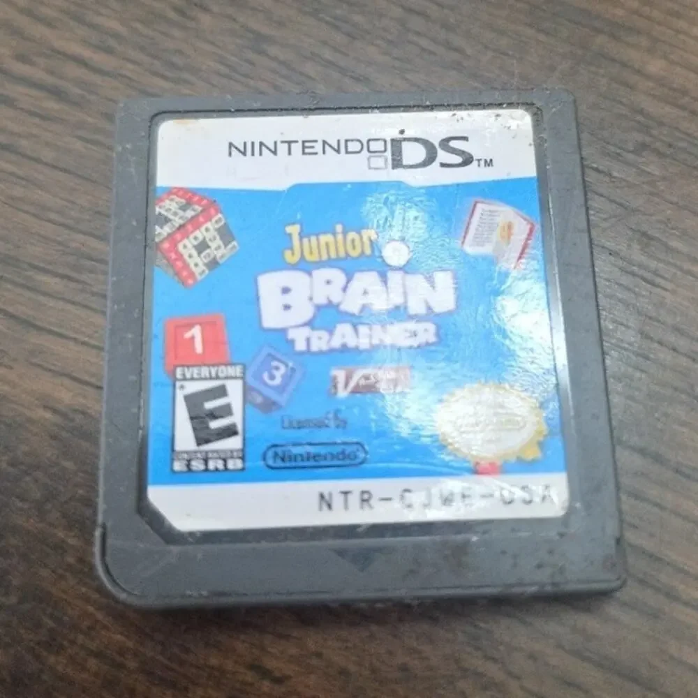 Junior Brain Trainer 2‎ (Nintendo DS, 2011) Cartridge Only
